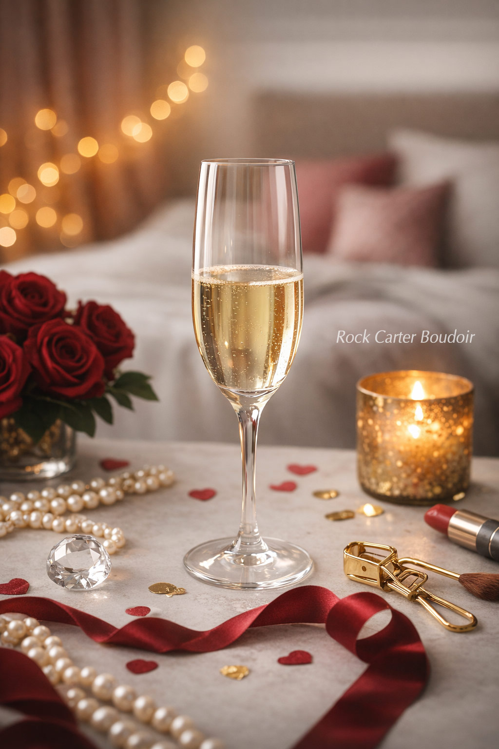 RCB Champagne Red Decor - Maryland Boudoir